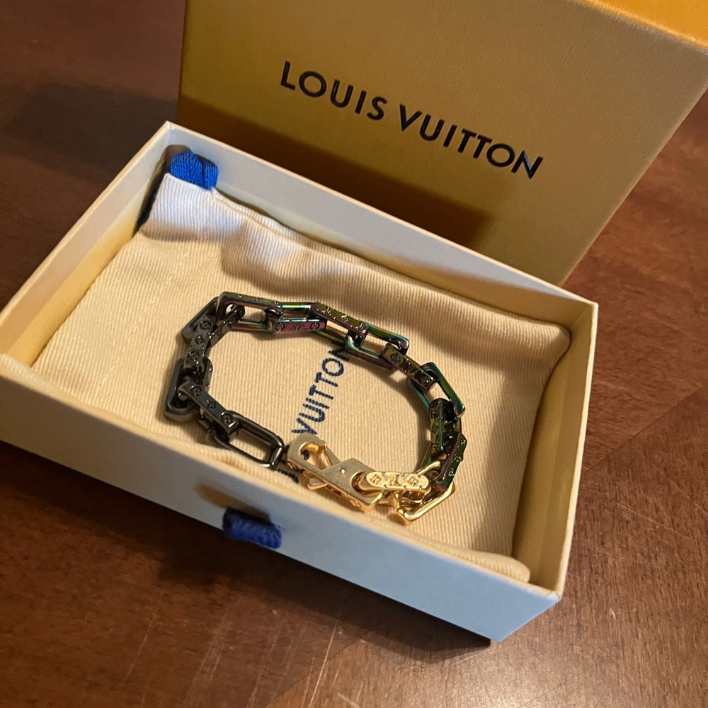 Louis Vuitton Multicolor Chain Bracelet